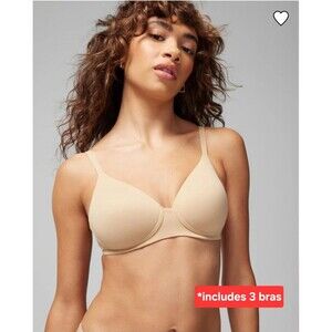 soma embraceable wireless bras (X3) Nude Beige Size 36D